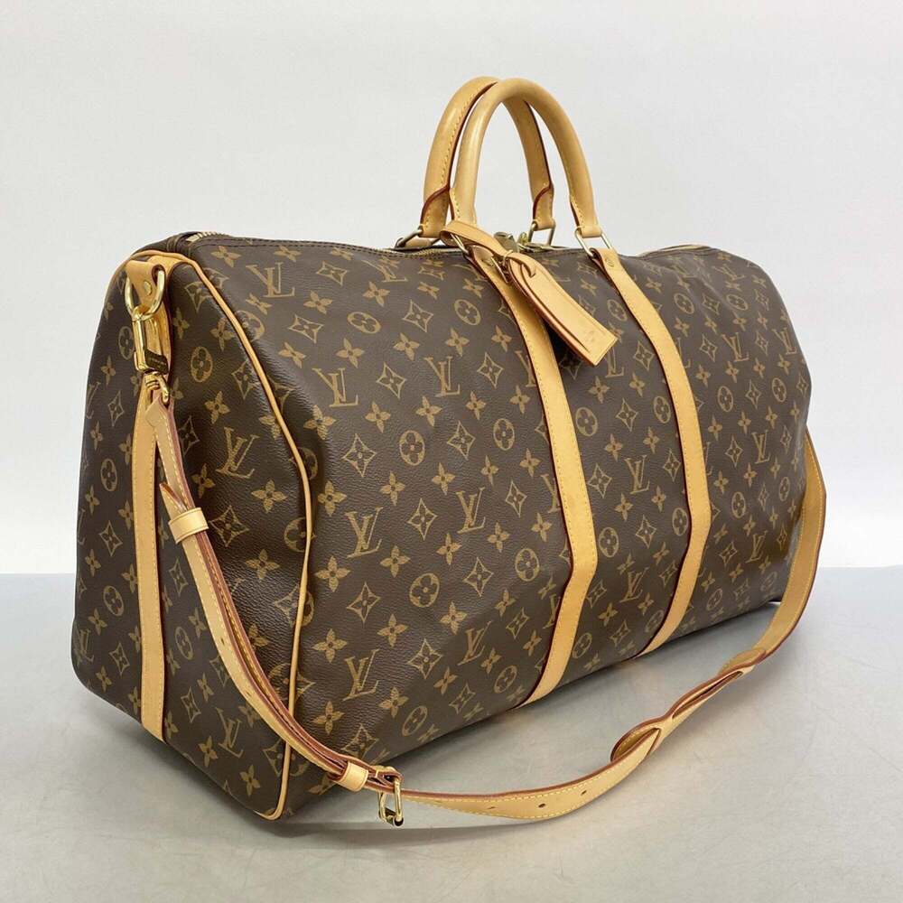 LOUIS VUITTON Brown Monogram Boston Bag - Picture 2 of 11